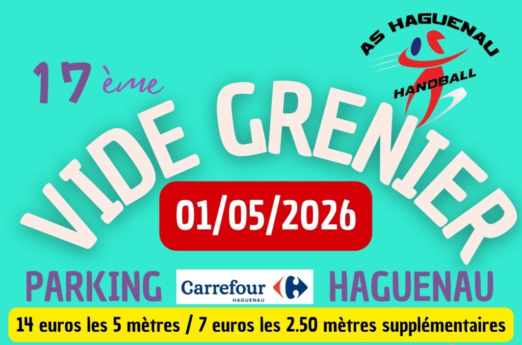 Vide Grenier 1 mai 2026